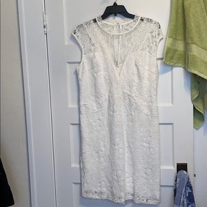 Beautiful white lace dress